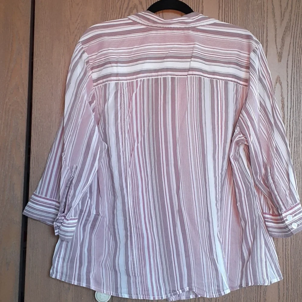 Style & Co womens vintage sheer lightweight top size 18 - Picture 5 of 7